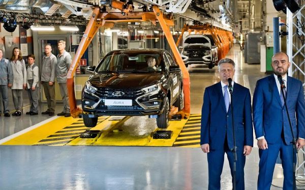 АВТОВАЗ объявил о начале производства бизнес-седана LADA Aura